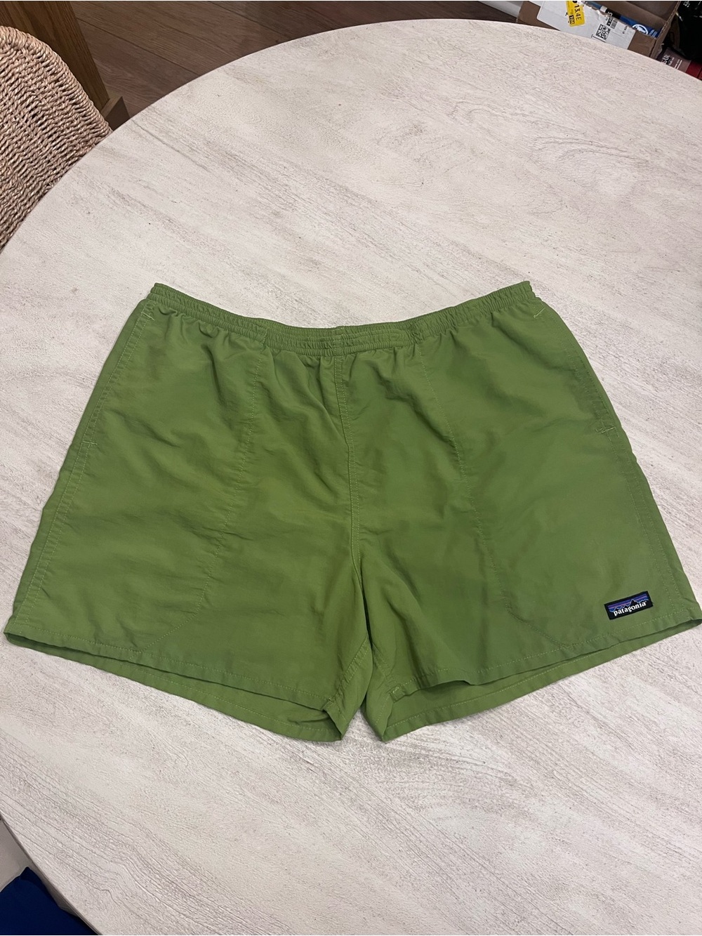 Patagonia Men's Olive Green Swim Trunks